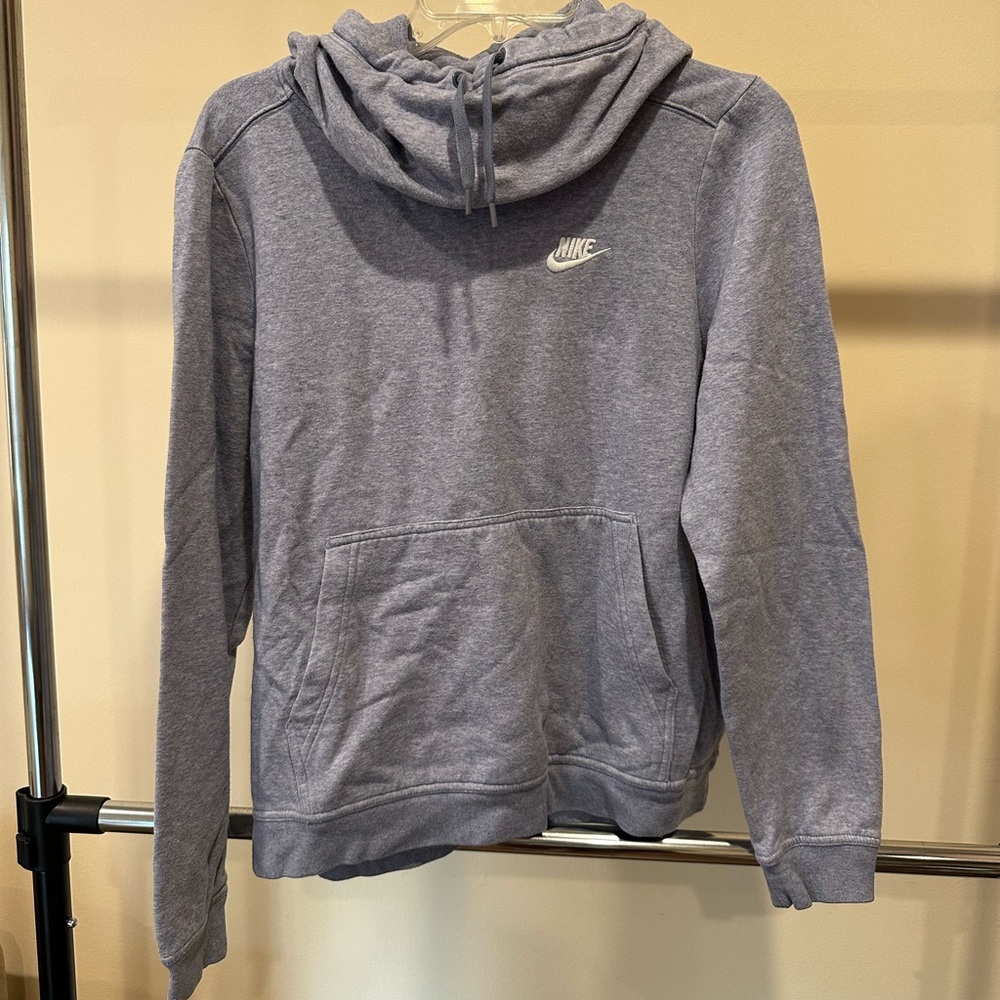Nike hoodie size M light purple